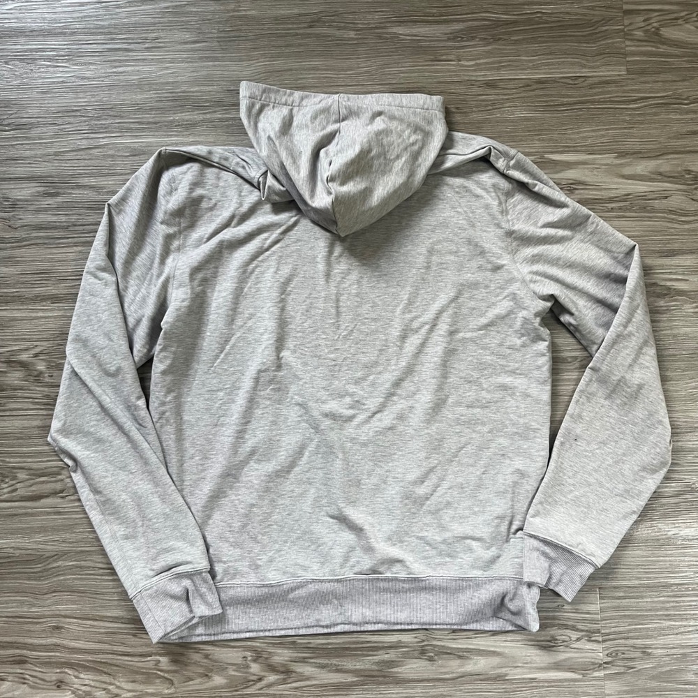 Vuori Ponto Performance Hoodie Heather Gray V254 Mens Large Pullover Sweatshirt